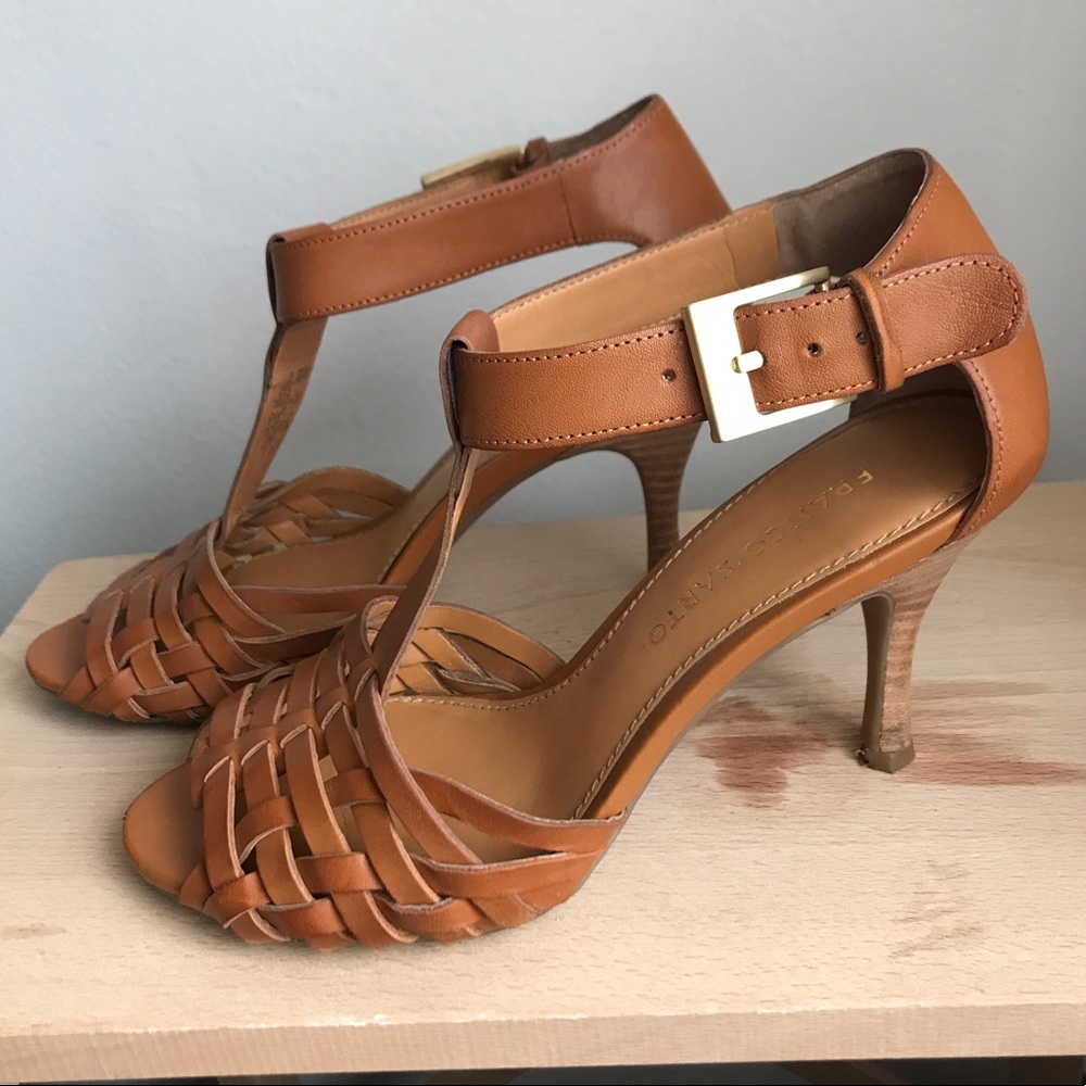 Franco Sarto weaved leather heels - Picture 2 of 8